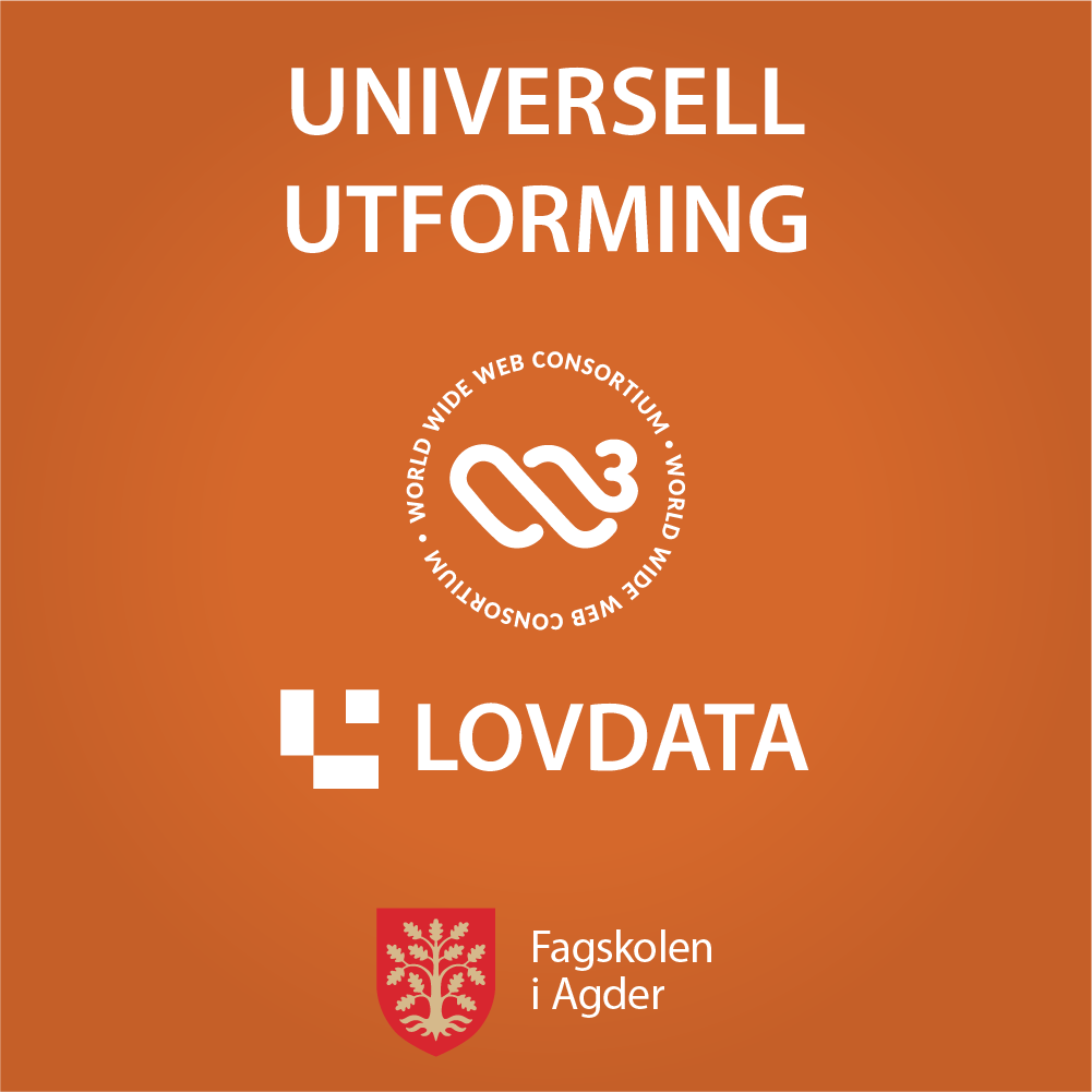 FIA - kompetanseheving for lærere i universell utforming FIA_UU1
